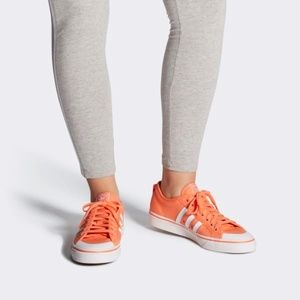 NWT Adidas NIZZA SHOES Semi Coral